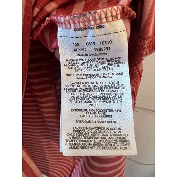 Columbia Size Small Dress Athletic Stripes - Picture 4 of 5